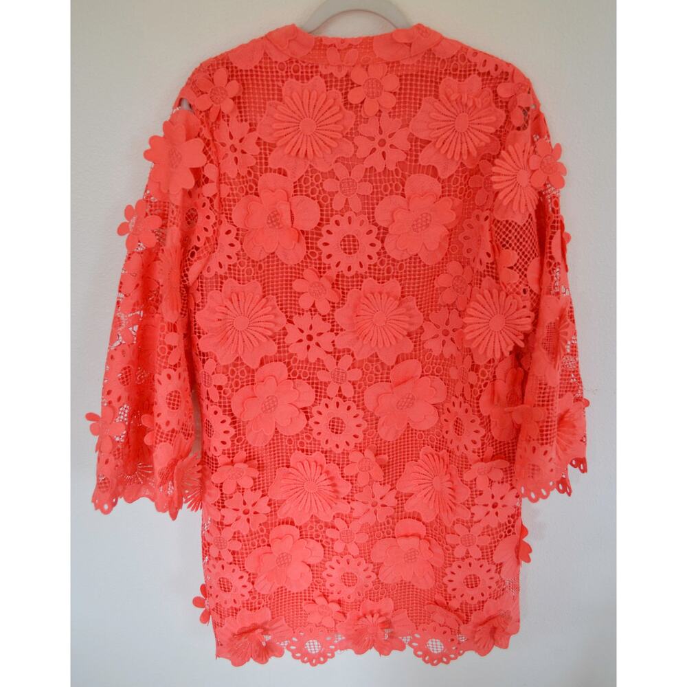J Marie Seraphina Dress Coral Size Small New With Tag - Picture 3 of 4